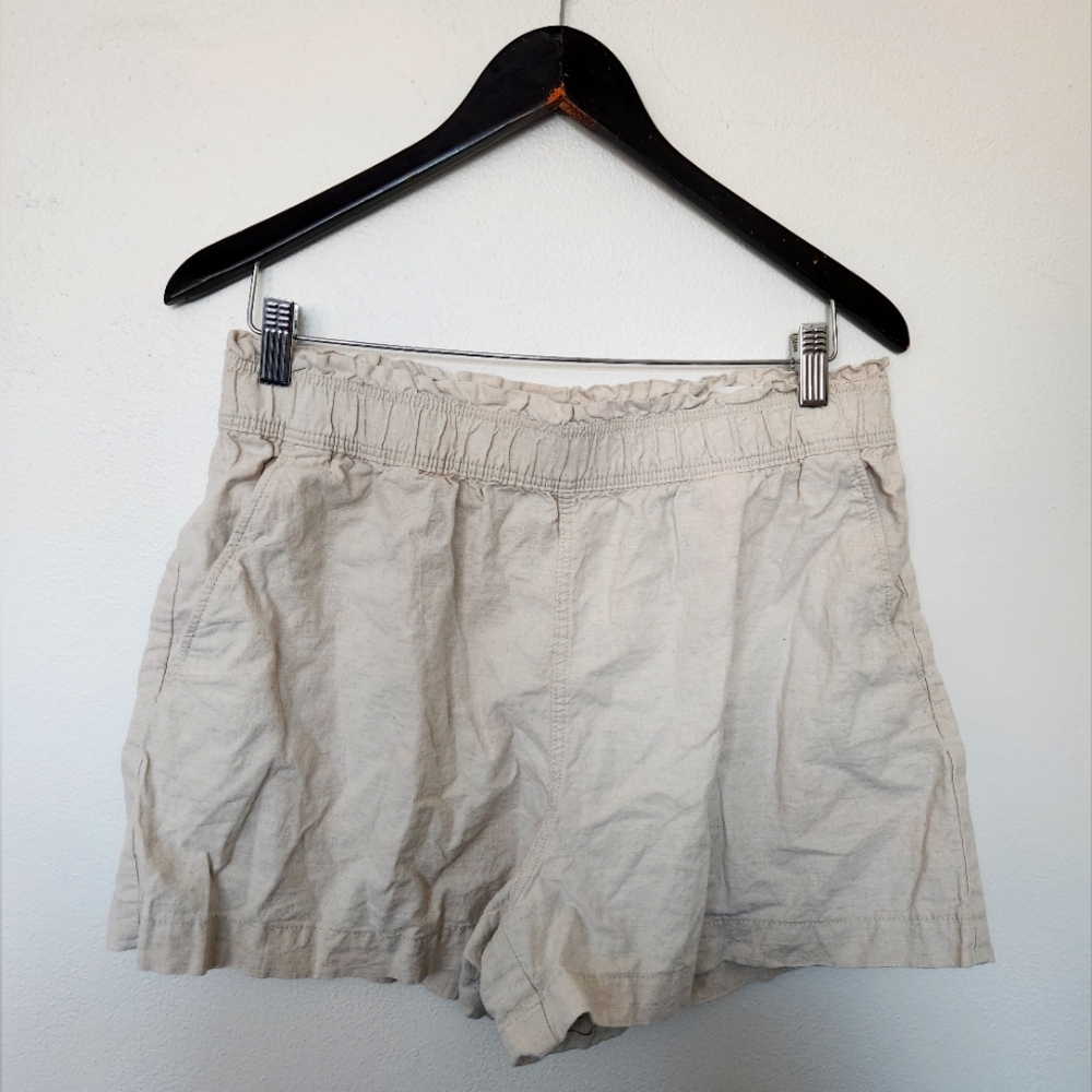H&M Linen And Cotton Shorts Medium